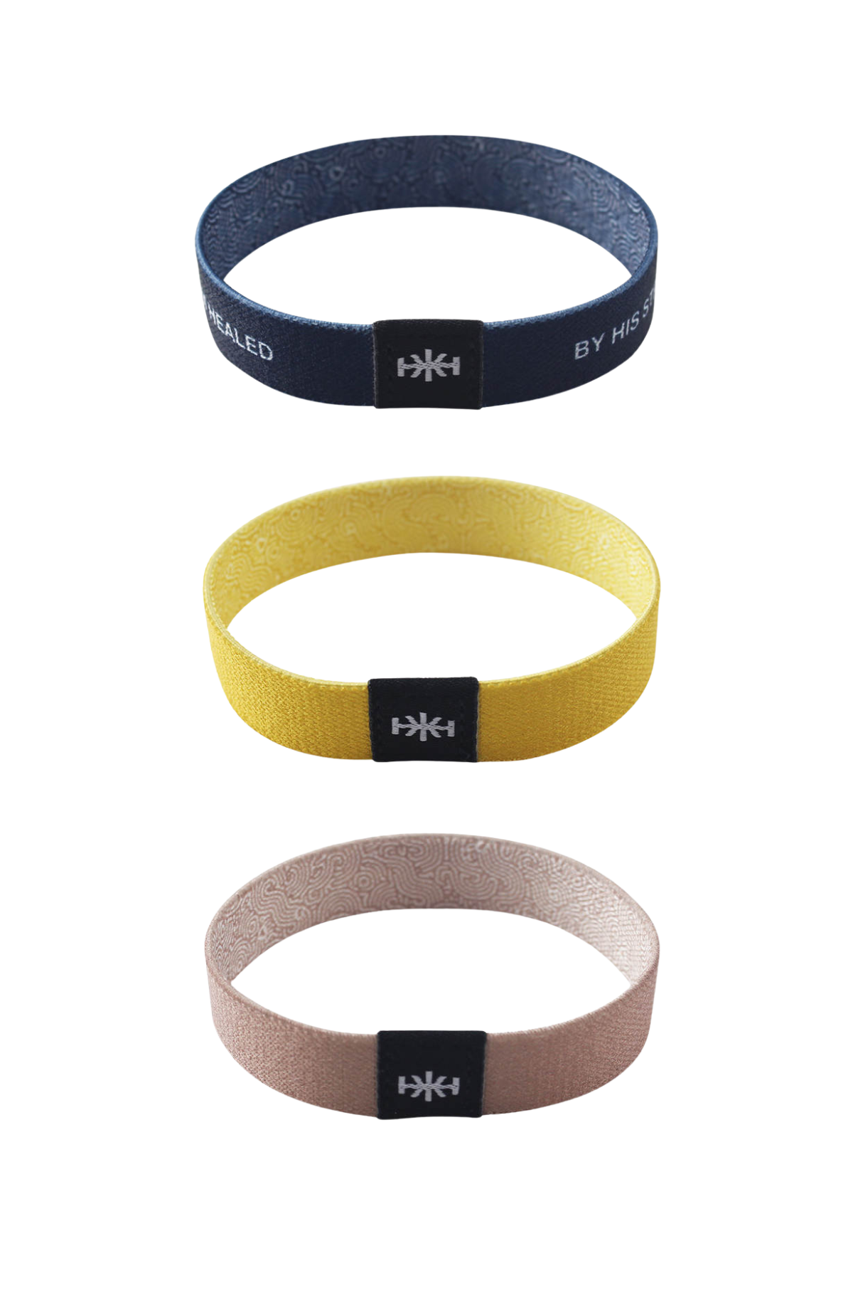 Confession - Woven Elastic Wristband Pack