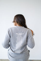 Til The World Knows - Athletic Heather Crewneck