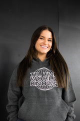 Til The World Knows - Premium Dark Grey Heather Hoodie