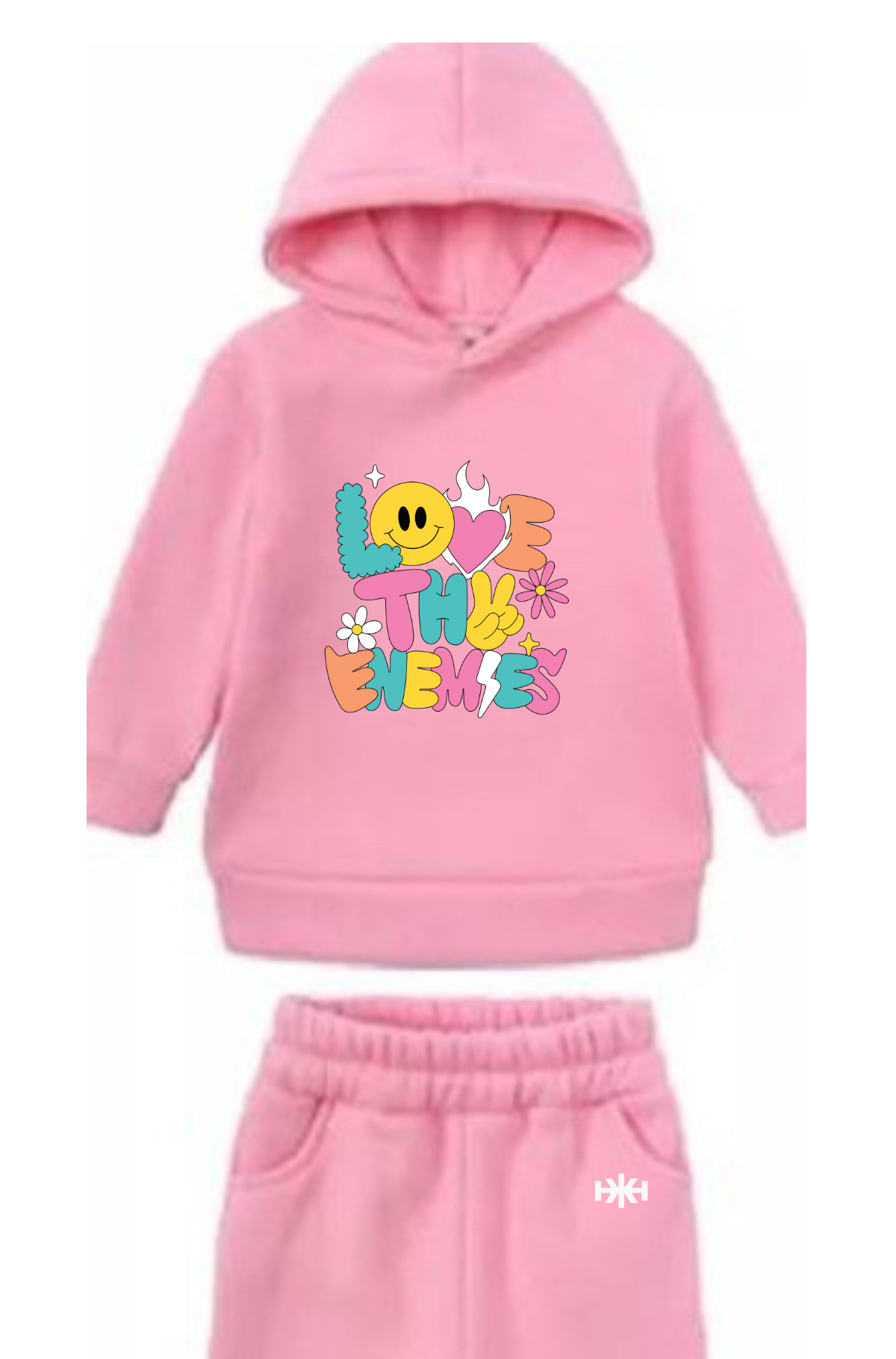 Love Thy Enemies - Toddler Sweatsuit