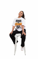 Honor The Giver  - Premium Oversized Tee