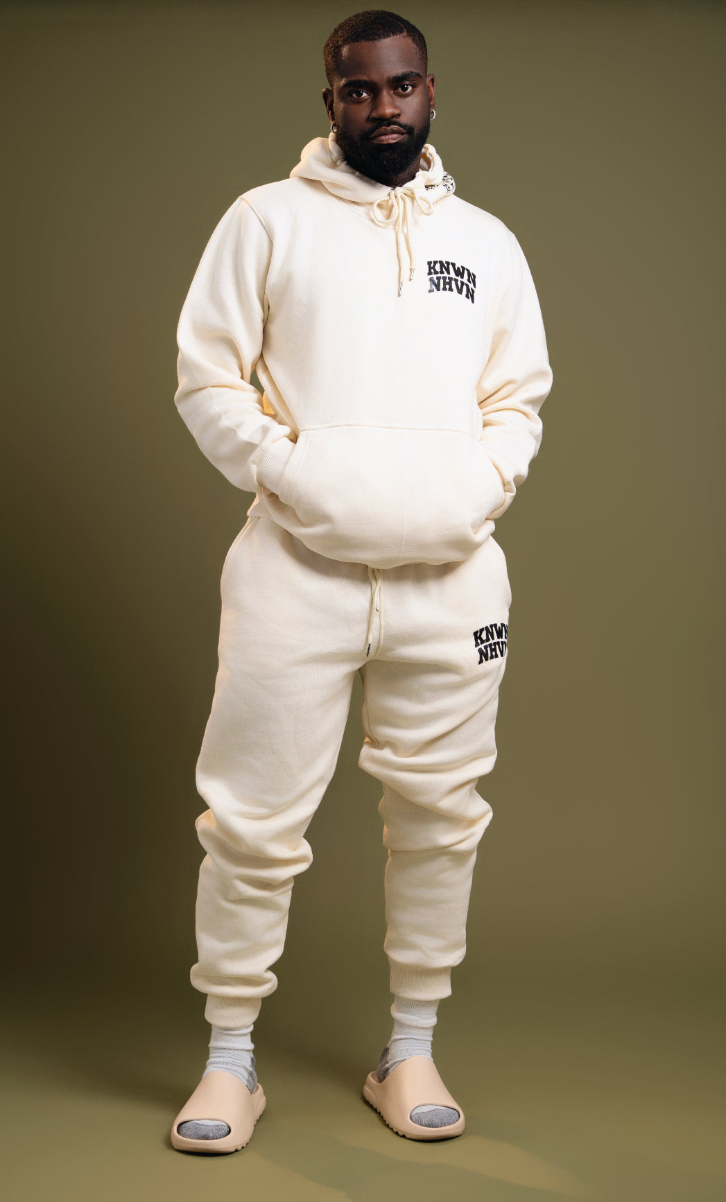 Cream KNWNNHVN Sweatsuit