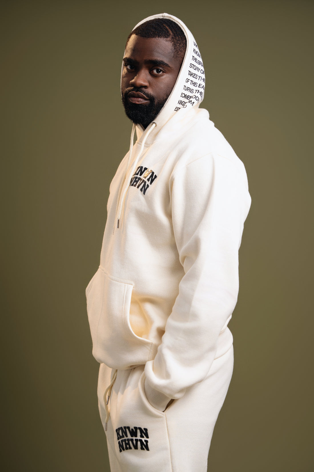 Cream KNWNNHVN Sweatsuit
