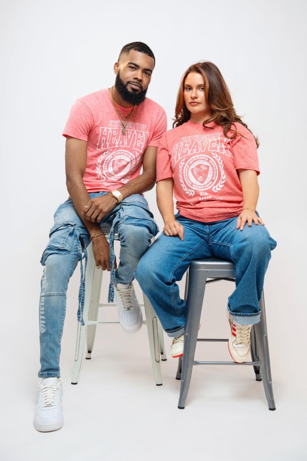 University of Heaven - Red Triblend Premium Tee