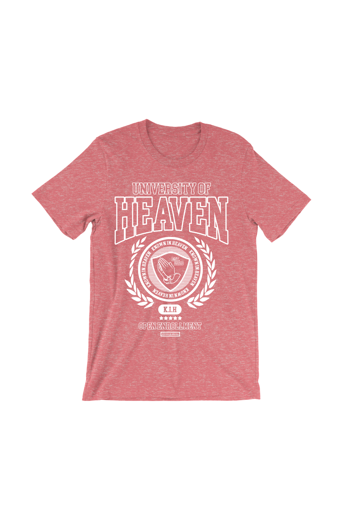 University of Heaven - Red Triblend Premium Tee
