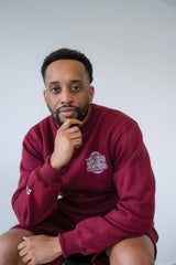 Til The World Knows - Maroon Shorts