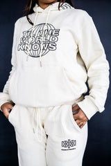 Til The World Knows - Premium Cream Hoodie