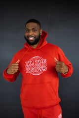 Til The World Knows - Premium Red Hoodie