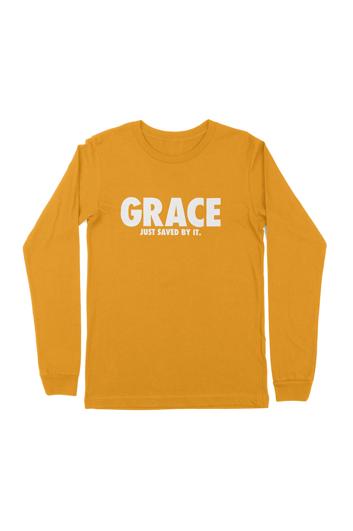 Grace Just Saved By It - Unisex Longsleeve Tee