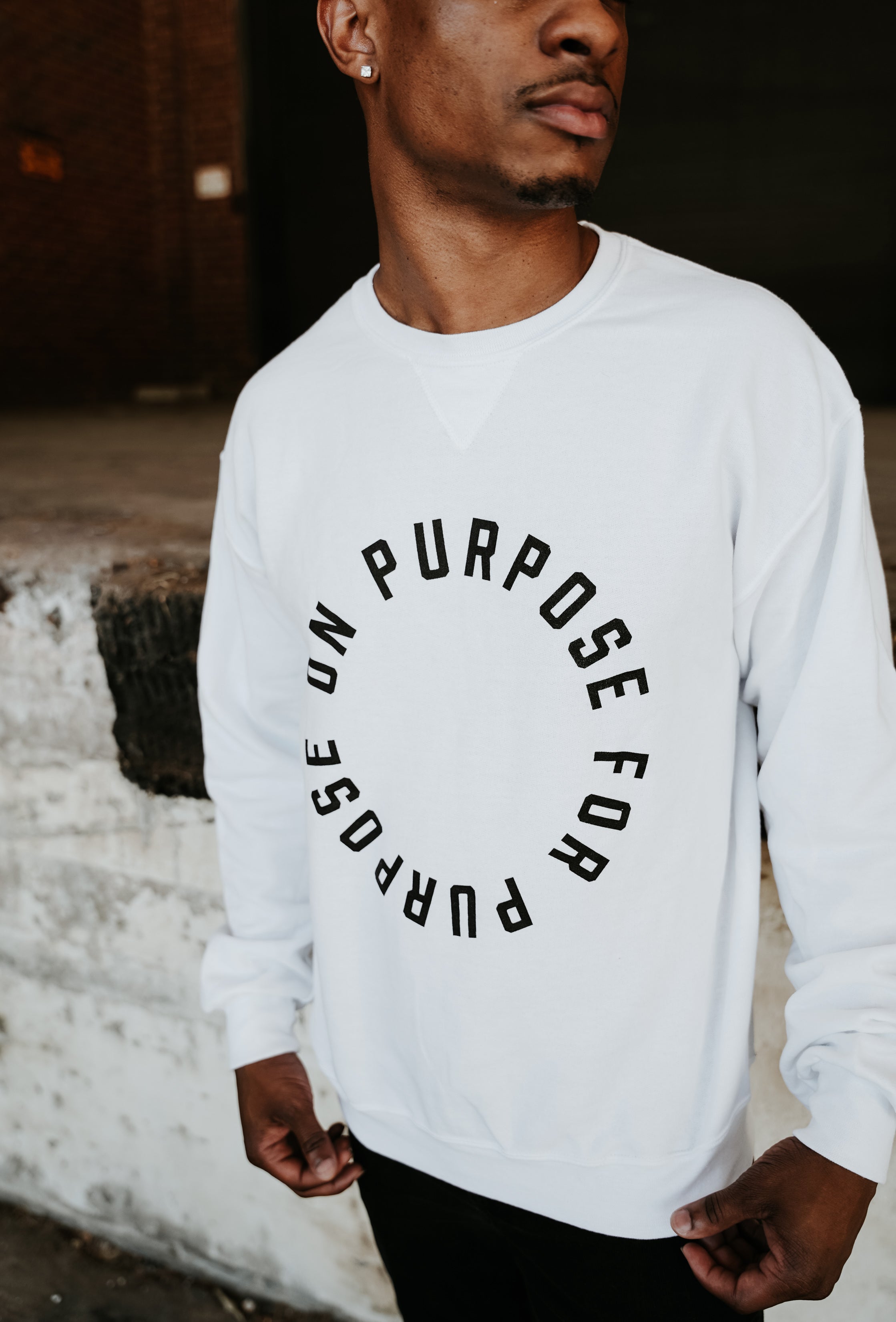 On Purpose For Purpose - Crewneck